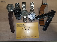 Lot 78 - heren polshorloges. 4 stuks - afbeelding 1 van  4