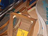Lot 78 - lot tennisrackets. 12 stuks - afbeelding 4 van  4