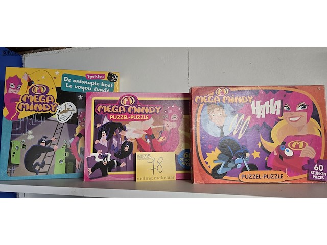Lot 78 - mega mindy speelset - afbeelding 1 van  4