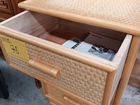 Lot 78 - rotan ladekastje - afbeelding 3 van  5