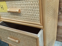 Lot 78 - rotan ladekastje - afbeelding 4 van  5
