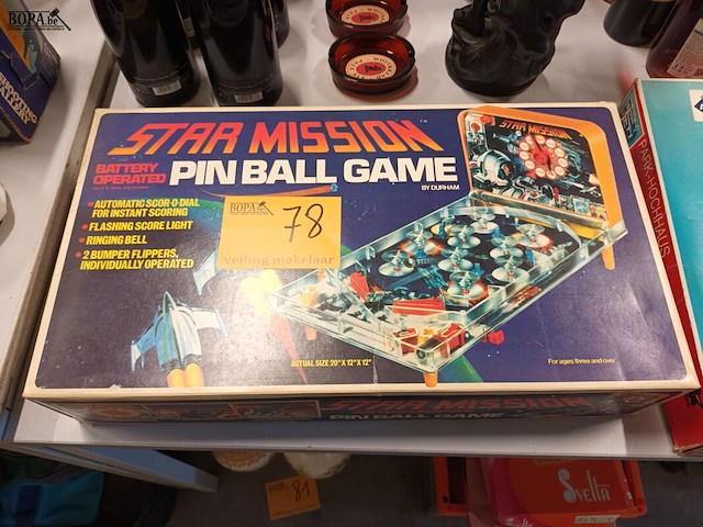 Lot 78 - star mission pinball game - afbeelding 1 van  5