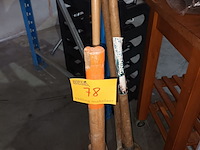 Lot 78 - tuingereedschap. 9 stuks - afbeelding 1 van  4