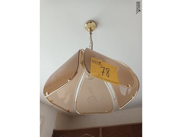 Lot 78 - vintage hanglamp - afbeelding 2 van  3