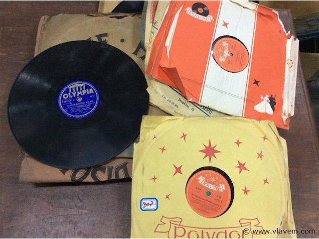 Lot 78-toeren platen - afbeelding 1 van  2