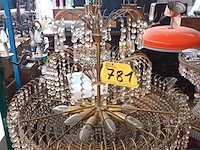 Lot 781 - luster in stras kristallen - afbeelding 3 van  4