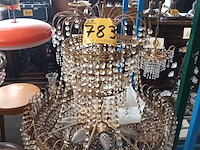 Lot 783 - luster in stras kristallen - afbeelding 1 van  1