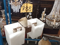 Lot 788 - vintage hanglamp - afbeelding 1 van  3