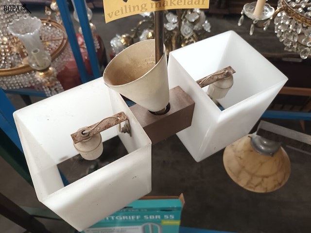 Lot 788 - vintage hanglamp - afbeelding 3 van  3
