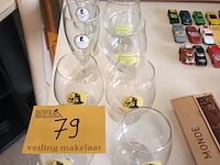 Lot 79 - bierglazen. 9 stuks - afbeelding 1 van  3