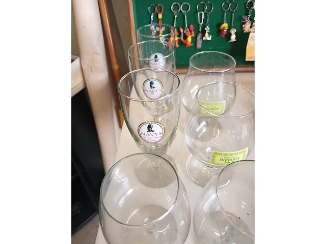 Lot 79 - bierglazen. 9 stuks - afbeelding 3 van  3