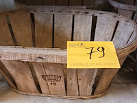Lot 79 - brocante fruitmand. 4 stuks - afbeelding 2 van  3