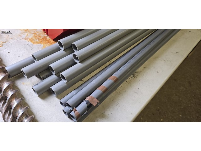 Lot 79 - kabelbuizen 3 meter 17 stuks - afbeelding 3 van  5