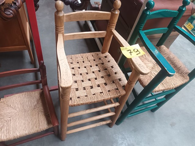Lot 79 - kinderstoelen. 3 stuks - afbeelding 1 van  5
