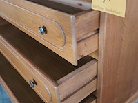 Lot 79 - ladenkast eikenhout - afbeelding 3 van  3