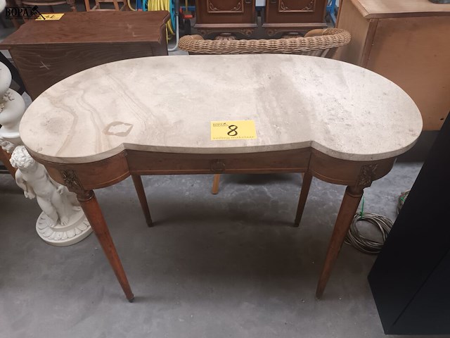 Lot 8 - antieke muurtafel - afbeelding 1 van  4