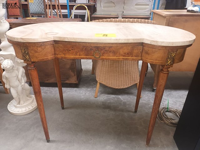 Lot 8 - antieke muurtafel - afbeelding 2 van  4