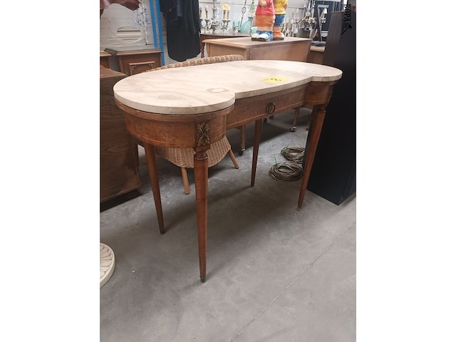 Lot 8 - antieke muurtafel - afbeelding 4 van  4