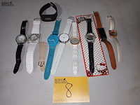 Lot 8 - dames polshorloges. 9 stuks - afbeelding 1 van  6