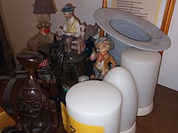 Lot 8 - decoratie en verlichting. 22 stuks - afbeelding 4 van  4