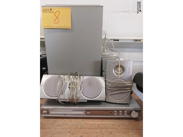 Lot 8 - dvd home entertainment system philips - afbeelding 1 van  6