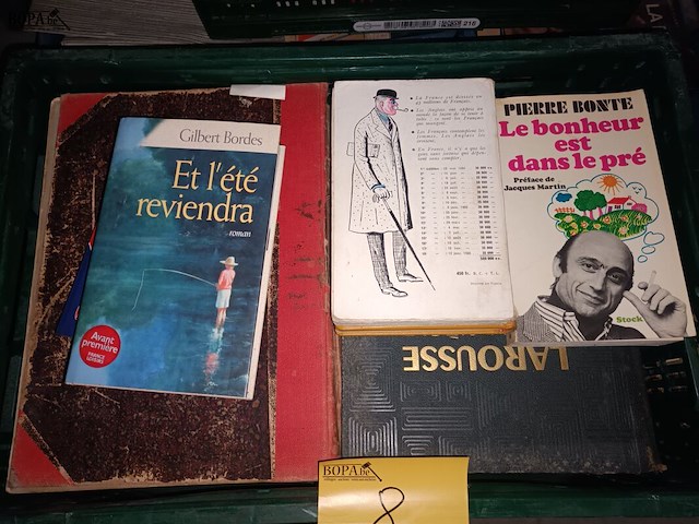 Lot 8 - franstalige boeken. 3 bakken - afbeelding 2 van  4