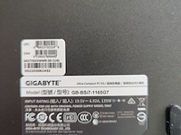 Lot 8 - gigabyte ultra compact pc kit - afbeelding 4 van  8