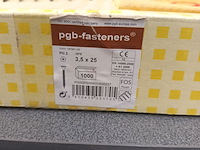 Lot 8 - gipsplaatschroef op band. 3 dozen - afbeelding 3 van  3