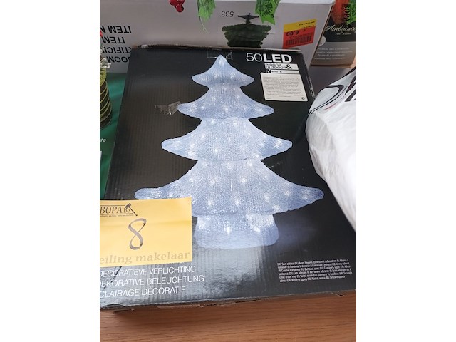 Lot 8 - lot kerstdecoratie - afbeelding 3 van  7