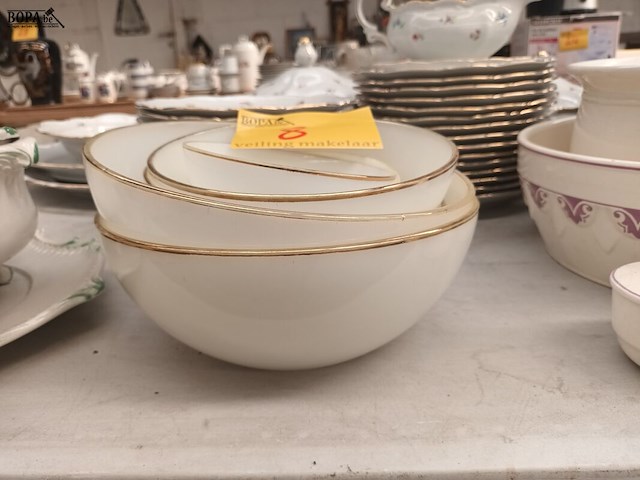 Lot 8 - opaline schalen arcopal. 6 stuks - afbeelding 2 van  4