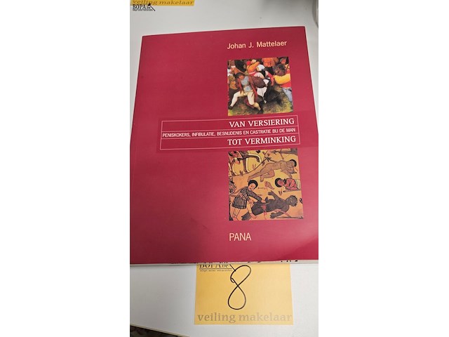 Lot 8 - penisboek van versiering tot verminking - afbeelding 1 van  6