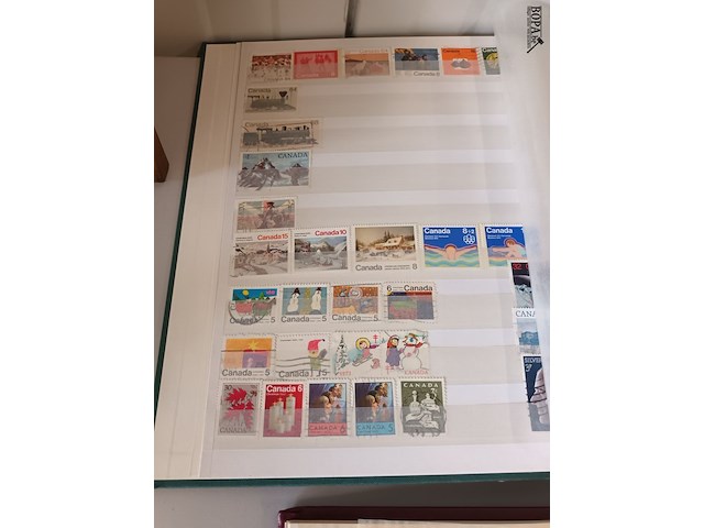 Lot 8 - postzegels. 3 boeken - afbeelding 3 van  6