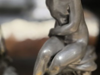 Lot 8 - set van tinnen beeldjes - afbeelding 3 van  3