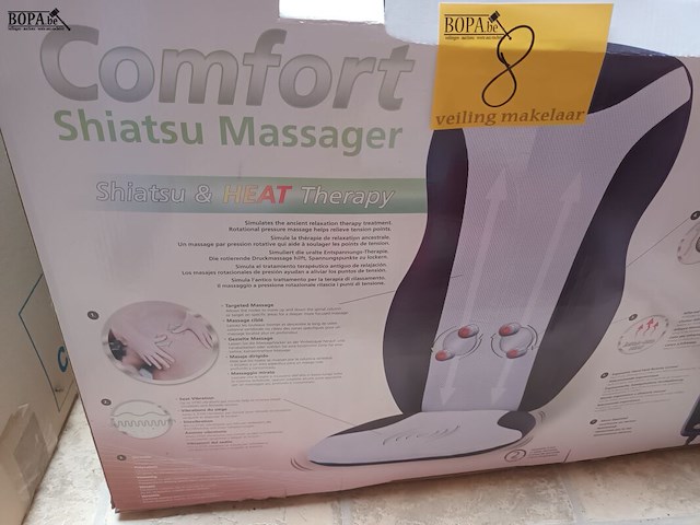Lot 8 - shiatsu massagestoel sholl - afbeelding 2 van  3