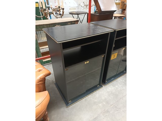 Lot 8 - stereokasten. 2 stuks - afbeelding 2 van  6