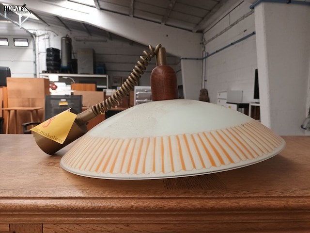 Lot 8 - vintage hanglamp - afbeelding 2 van  3