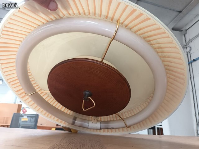 Lot 8 - vintage hanglamp - afbeelding 3 van  3