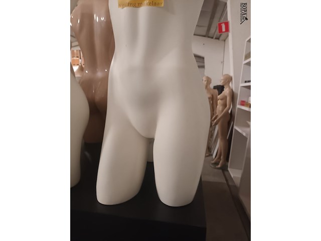 Lot 8 - witte torso vrouw - afbeelding 3 van  3