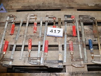 Lot 8 klemmen - diverse maten - afbeelding 1 van  1