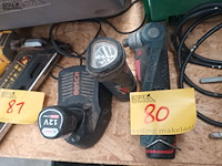 Lot 80 - accu hoekschroefmachine en lamp - afbeelding 1 van  6