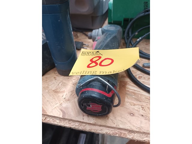 Lot 80 - accu hoekschroefmachine en lamp - afbeelding 4 van  6