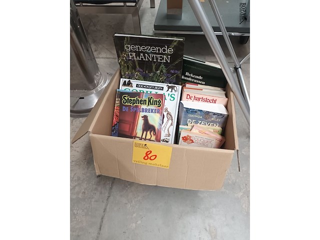 Lot 80 - doos boeken - afbeelding 1 van  3