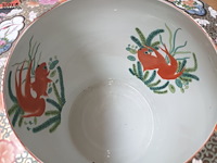 Lot 80 - koppel chinese bloempotten - afbeelding 3 van  7