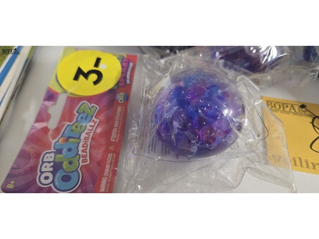 Lot 80 - orb odditeez beadiballz, nieuw 11 stuks - afbeelding 2 van  3