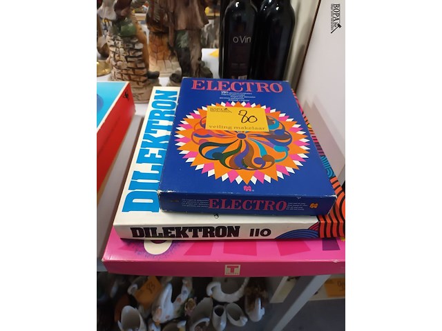 Lot 80 - vintage elektro gezelschapsspelen. 3 stuks - afbeelding 1 van  7