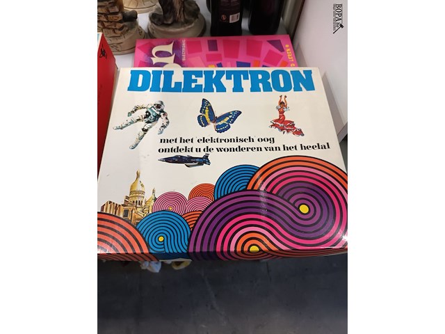 Lot 80 - vintage elektro gezelschapsspelen. 3 stuks - afbeelding 4 van  7