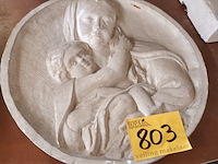 Lot 803 - tablet maria met kind - afbeelding 1 van  3