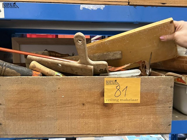 Lot 81 - assortiment gereedschap allerlei - afbeelding 2 van  4