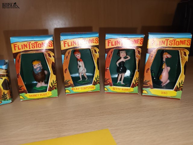 Lot 81 - flintstones figuurtjes. 7 stuks - afbeelding 3 van  4