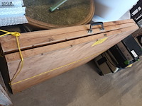 Lot 81 - houten behangerstafel - afbeelding 3 van  3